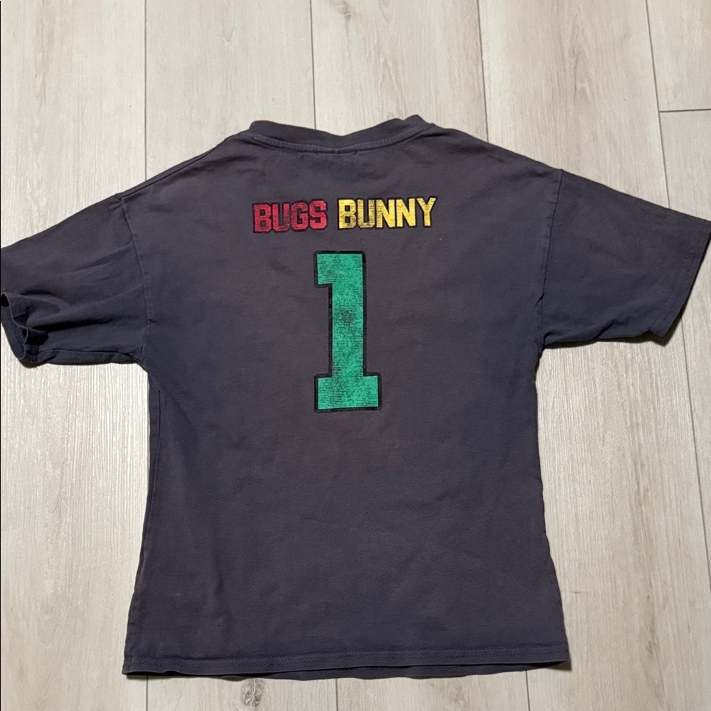 Kids Bugs Bunny Space Jam Graphic T-Shirt – Black size 9-10 - Picture 4 of 8